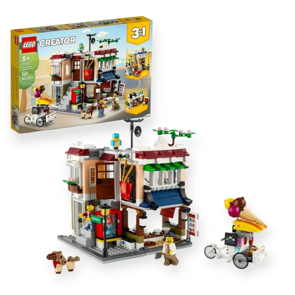 *RETIRED SEALED LEGO CREATOR: Downtown Noodle Shop (31131) New/Sealed